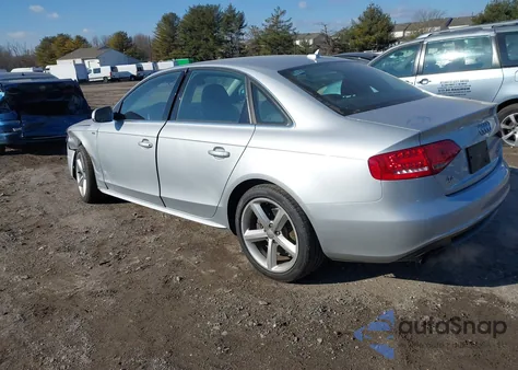 2012 Audi A4 2.0T Premium from USA, damaged, VIN WAUFFAFLXCN005145